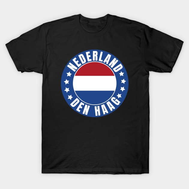 Den Haag Nederland T-Shirt by footballomatic